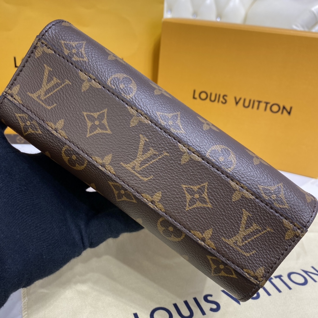 Louis Vuitton SAC PLAT BB Handbag Monogram M45847